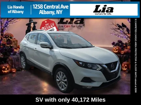 White 2021 Nissan Rogue Sport SV for sale in Albany, NY