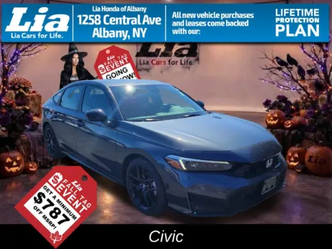 White 2026 Honda Civic LX for sale in Albany, NY