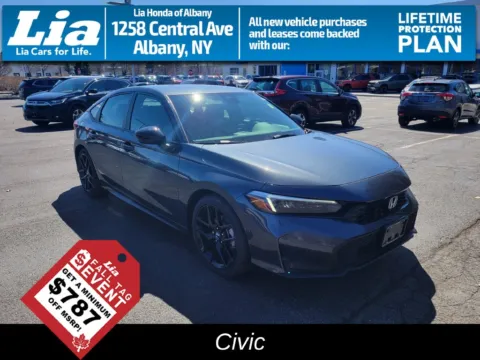 White 2026 Honda Civic LX for sale in Albany, NY