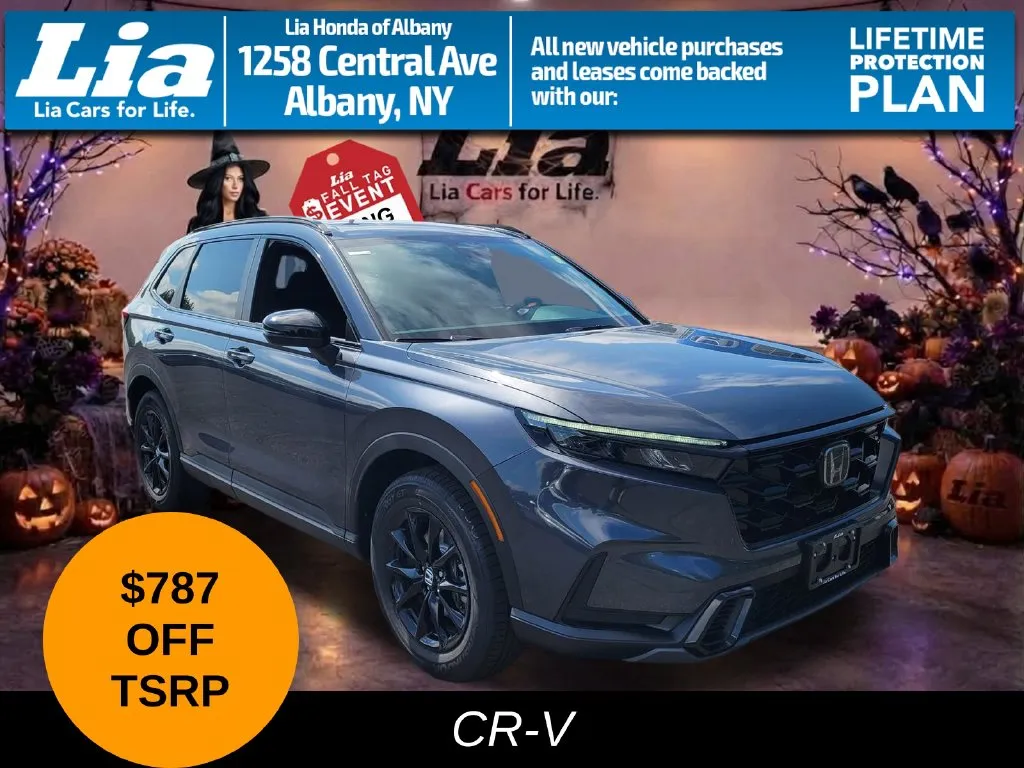 Gray 2027 Honda CR-V Hybrid Sport for sale in Albany, NY