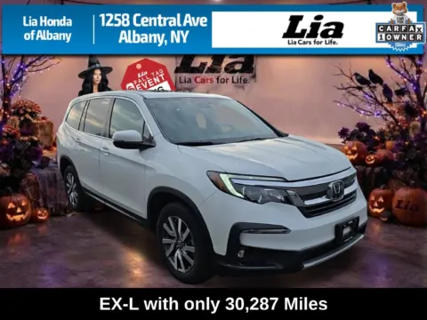 White 2022 Honda Pilot EX-L for sale in Albany, NY
