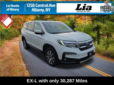 White 2022 Honda Pilot EX-L for sale in Albany, NY