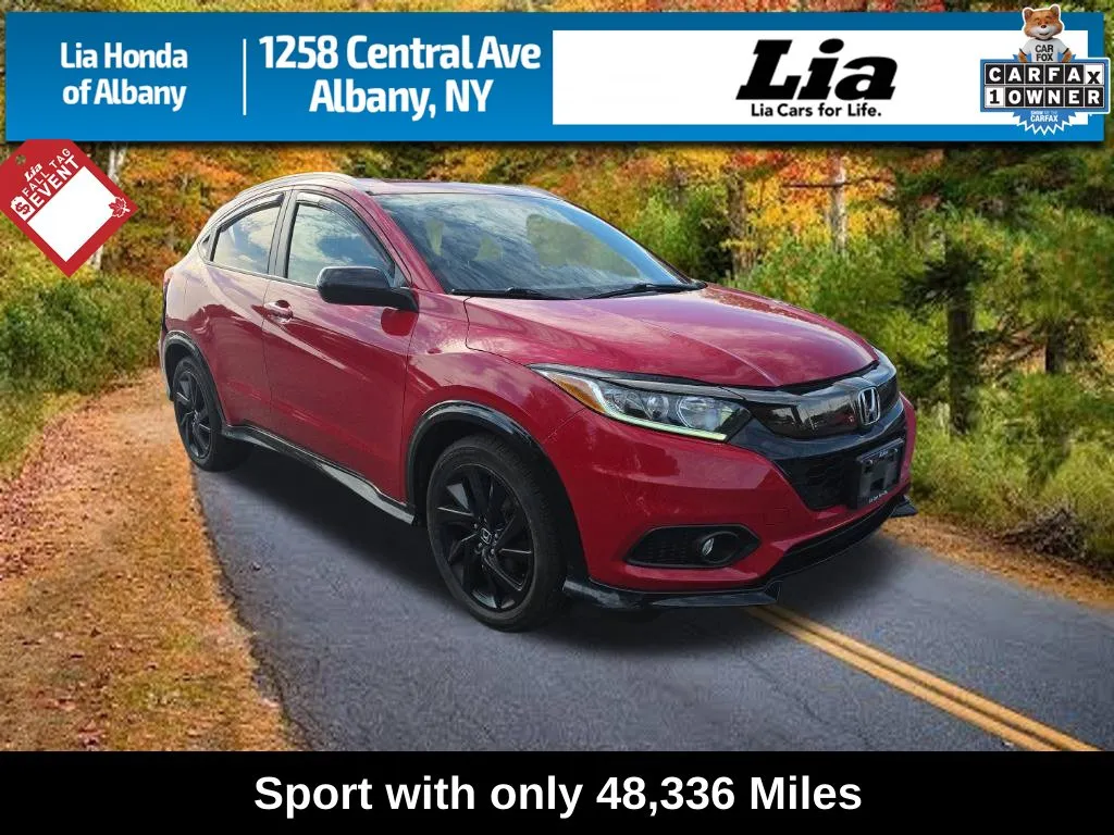 Red 2022 Honda HR-V Sport for sale in Albany, NY