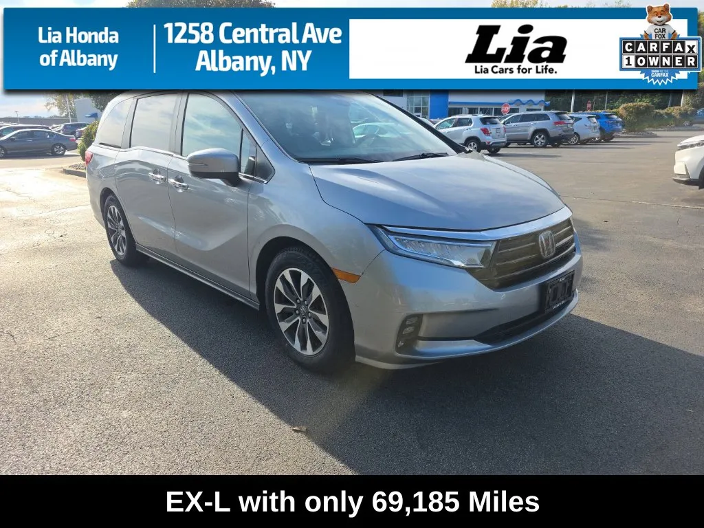 Silver 2021 Honda Odyssey EX-L for sale in Albany, NY
