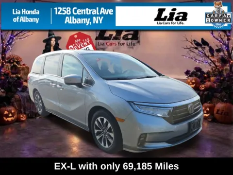 Silver 2021 Honda Odyssey EX-L for sale in Albany, NY