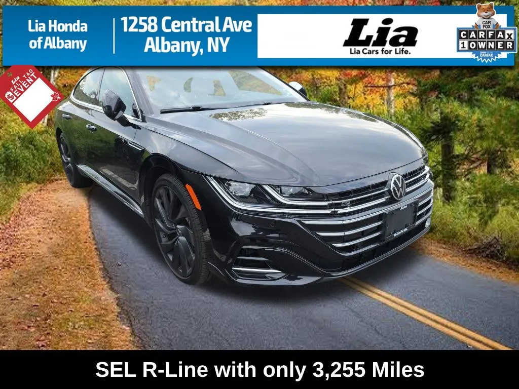 Black 2023 Volkswagen Arteon 2.0T SEL R-Line for sale in Albany, NY