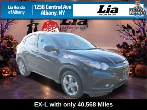 Gray 2016 Honda HR-V EX-L for sale in Albany, NY
