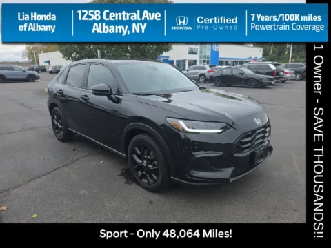 Black 2024 Honda HR-V Sport for sale in Albany, NY