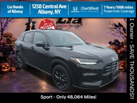 Black 2024 Honda HR-V Sport for sale in Albany, NY