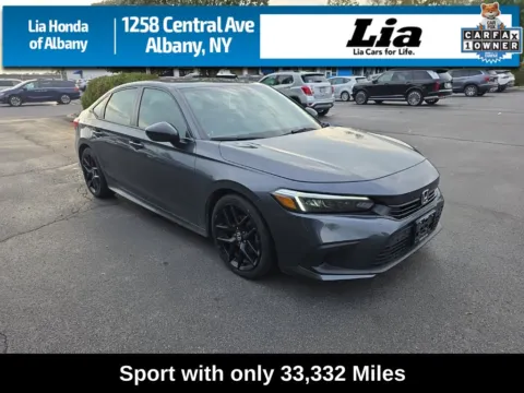 Gray 2024 Honda Civic Sport for sale in Albany, NY