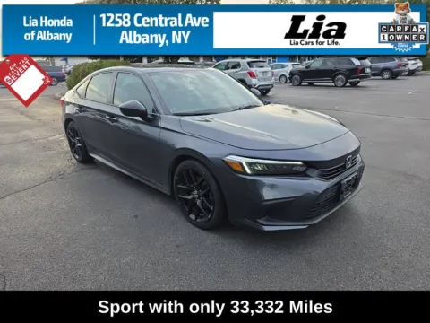 Gray 2024 Honda Civic Sport for sale in Albany, NY