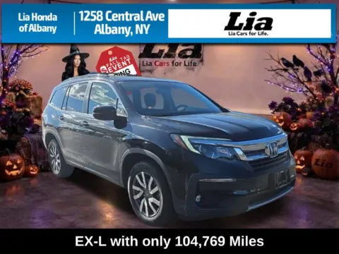 Black 2019 Honda Pilot EX-L for sale in Albany, NY