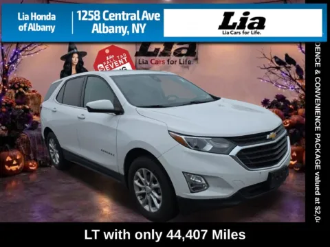 White 2020 Chevrolet Equinox LT for sale in Albany, NY