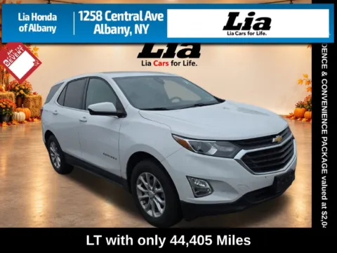 White 2020 Chevrolet Equinox LT for sale in Albany, NY