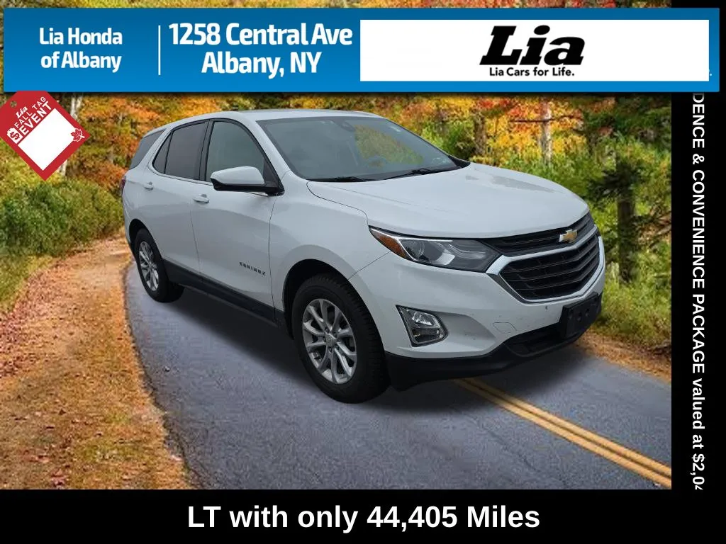 White 2020 Chevrolet Equinox LT for sale in Albany, NY
