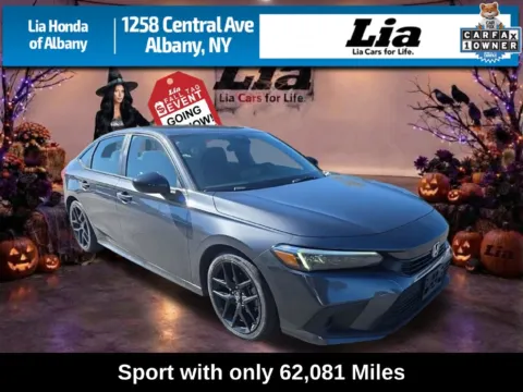 Gray 2023 Honda Civic Sport for sale in Albany, NY