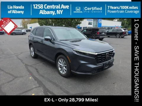 Gray 2024 Honda CR-V EX-L for sale in Albany, NY