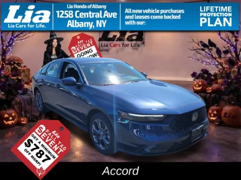 Blue 2026 Honda Accord Hybrid EX-L for sale in Albany, NY