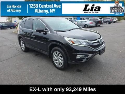 Black 2016 Honda CR-V EX-L for sale in Albany, NY