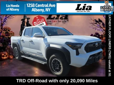 White 2025 Toyota Tacoma TRD Off-Road for sale in Albany, NY