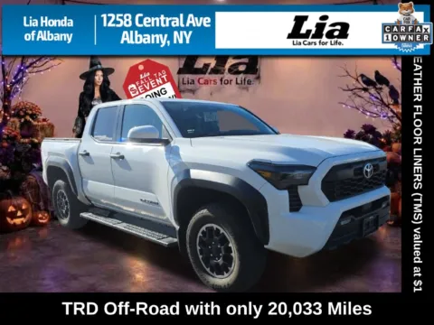 White 2025 Toyota Tacoma TRD Off-Road for sale in Albany, NY