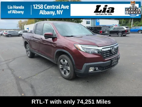 Red 2018 Honda Ridgeline RTL-T for sale in Albany, NY