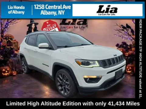 White 2019 Jeep Compass Limited for sale in Albany, NY