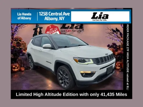 White 2019 Jeep Compass Limited for sale in Albany, NY