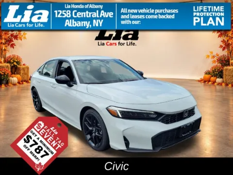 White 2026 Honda Civic Sport for sale in Albany, NY