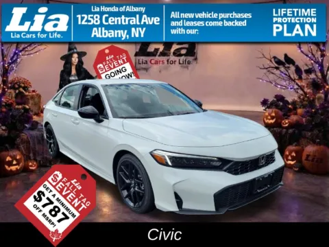 White 2026 Honda Civic Sport for sale in Albany, NY