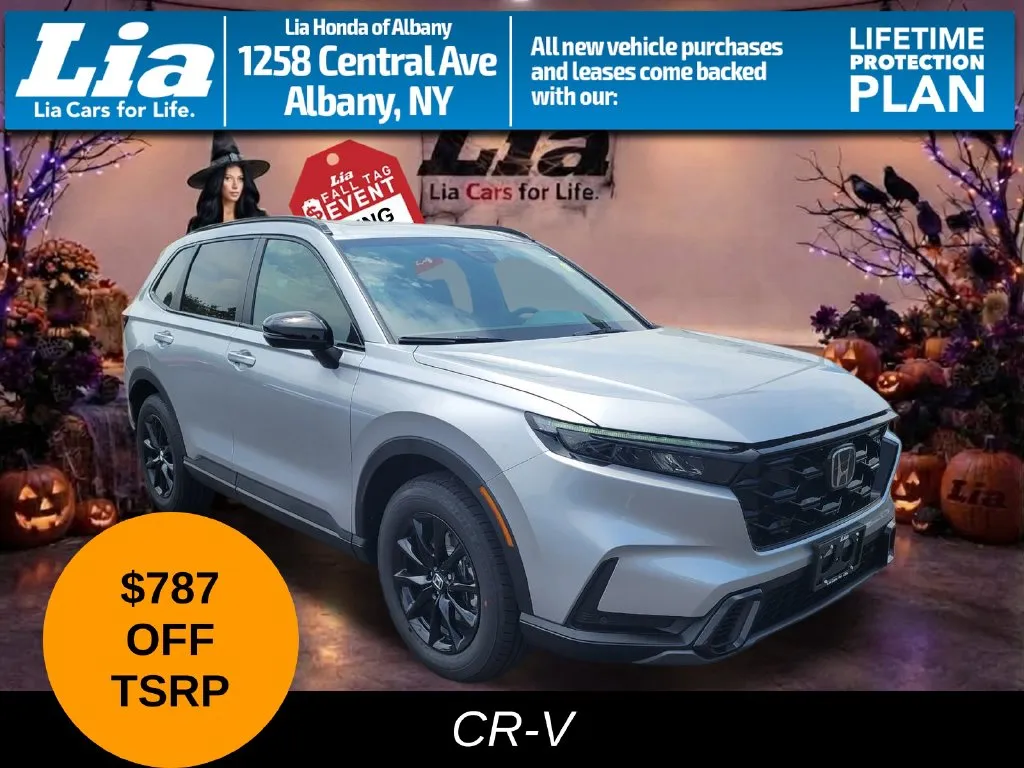 Silver 2027 Honda CR-V Hybrid Sport-L for sale in Albany, NY