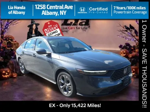Gray 2024 Honda Accord EX for sale in Albany, NY