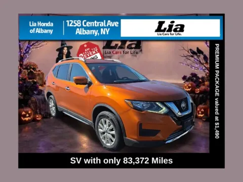 Orange 2018 Nissan Rogue SV for sale in Albany, NY