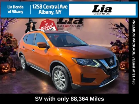 Orange 2018 Nissan Rogue SV for sale in Albany, NY