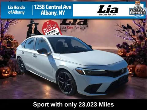 White 2024 Honda Civic Sport for sale in Albany, NY