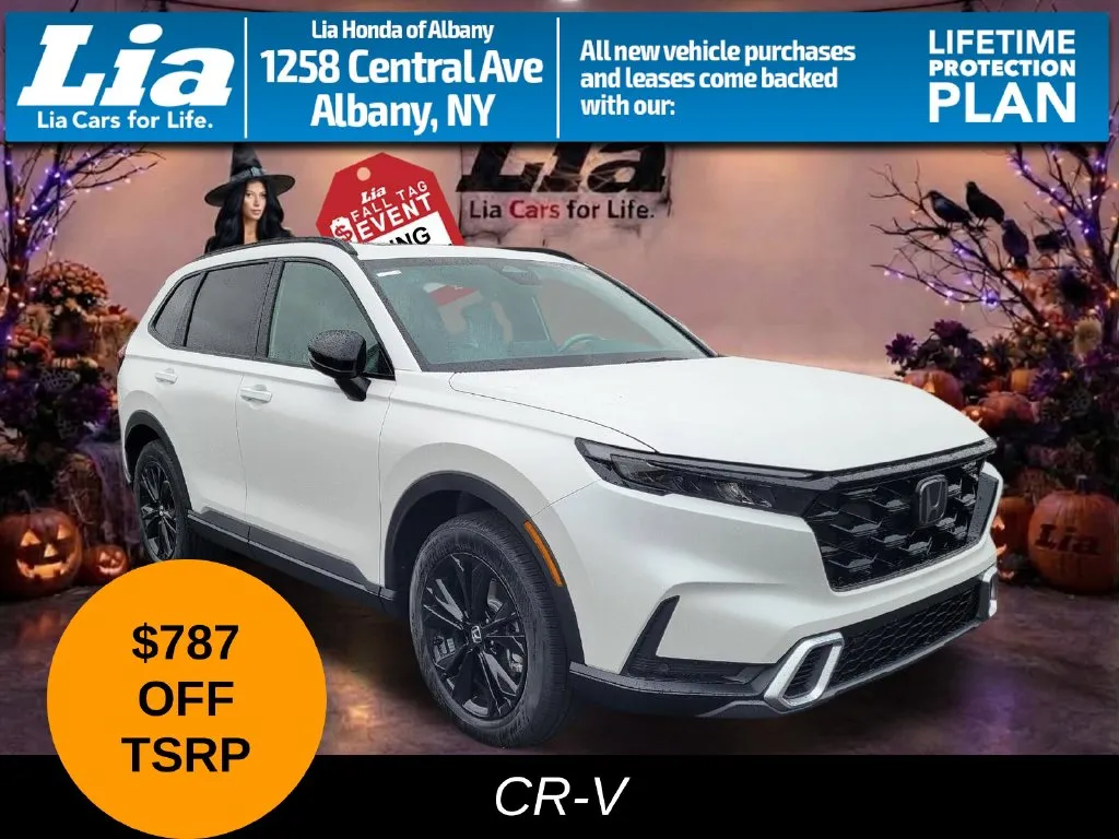 White 2027 Honda CR-V Hybrid Sport Touring for sale in Albany, NY