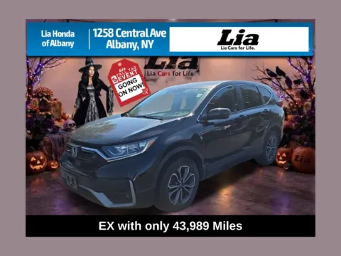Black 2022 Honda CR-V EX for sale in Albany, NY