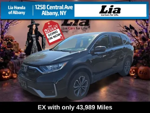 Black 2022 Honda CR-V EX for sale in Albany, NY