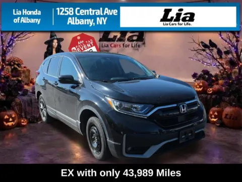 Black 2022 Honda CR-V EX for sale in Albany, NY