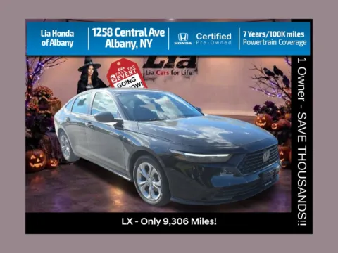 Black 2026 Honda Accord LX for sale in Albany, NY