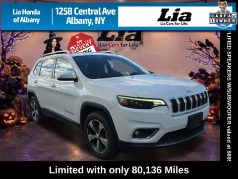 White 2019 Jeep Cherokee Limited for sale in Albany, NY
