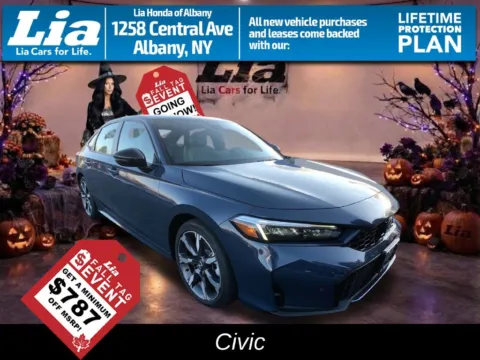 Blue 2026 Honda Civic Hybrid Sport Touring for sale in Albany, NY
