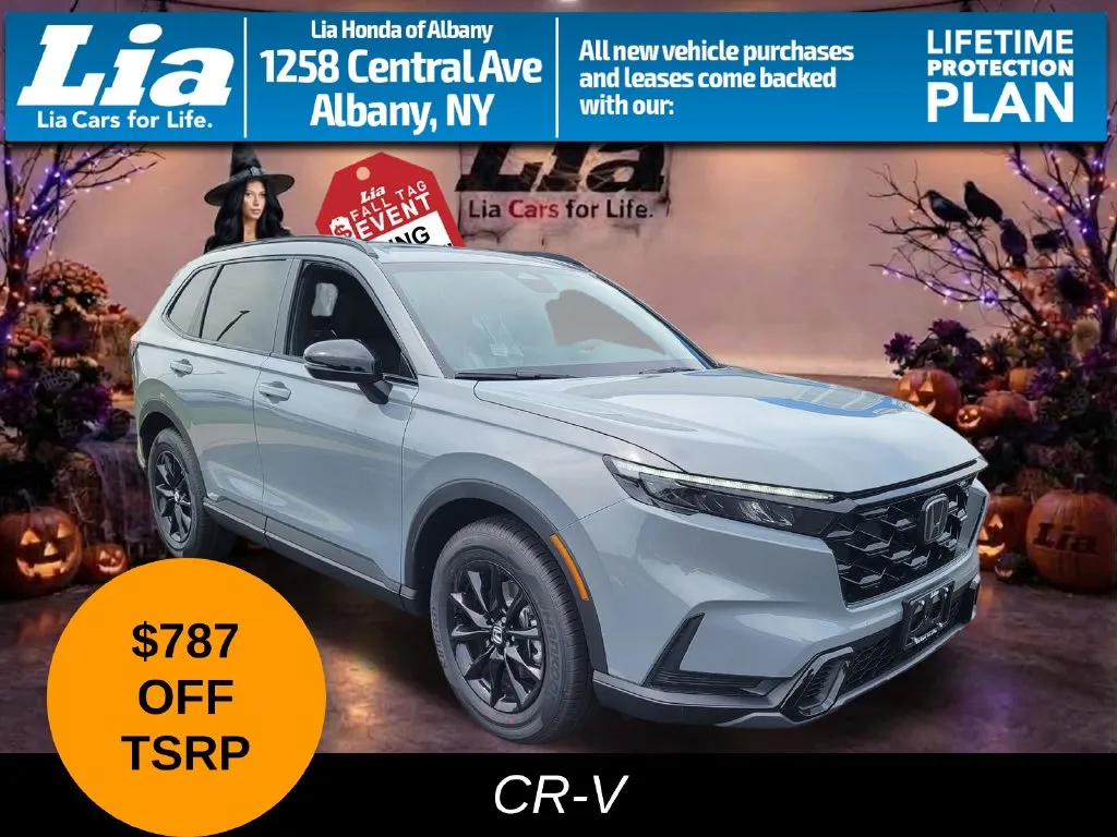 Gray 2027 Honda CR-V Hybrid Sport for sale in Albany, NY