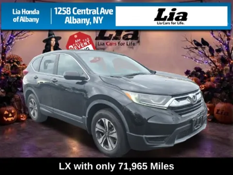 Black 2017 Honda CR-V LX for sale in Albany, NY