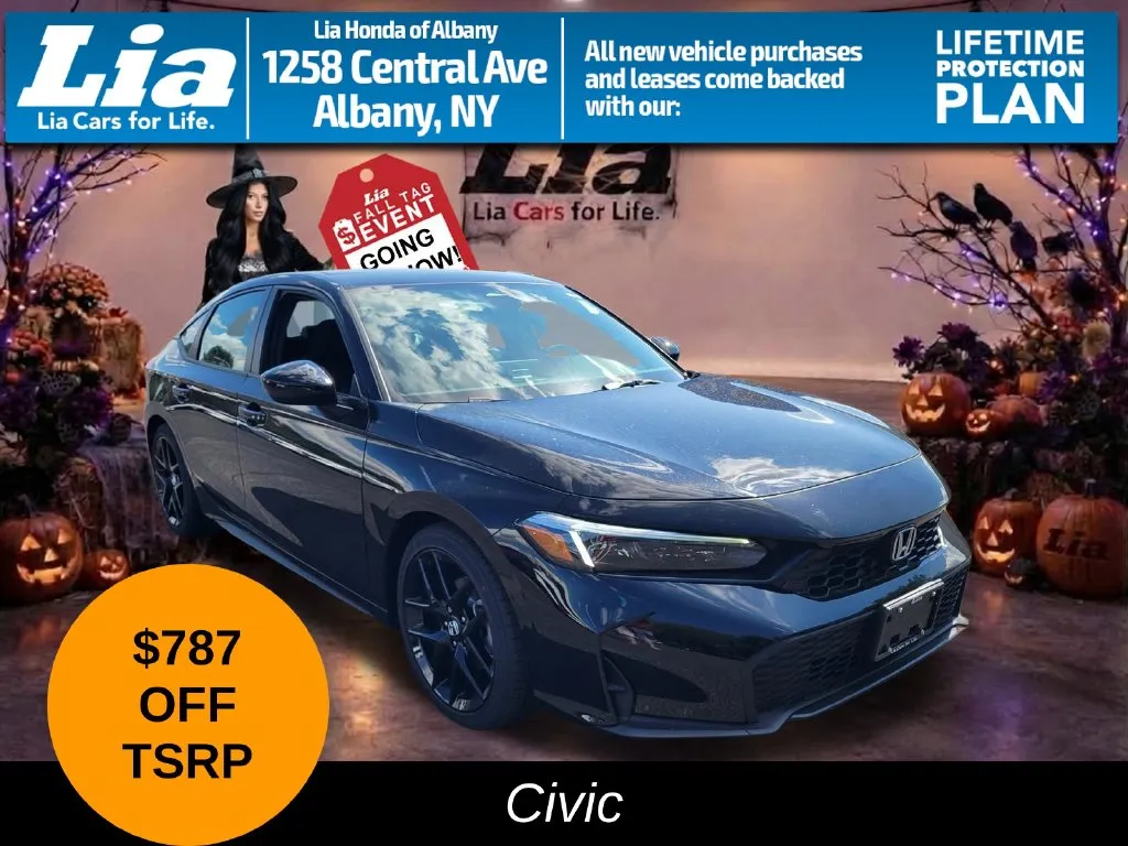 Black 2026 Honda Civic Sport for sale in Albany, NY