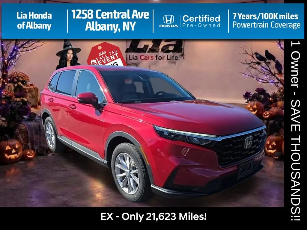 Red 2024 Honda CR-V EX for sale in Albany, NY