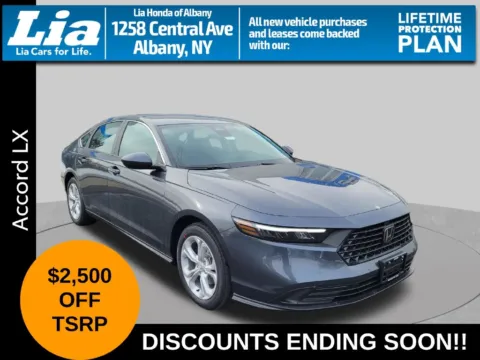 Gray 2026 Honda Accord LX for sale in Albany, NY