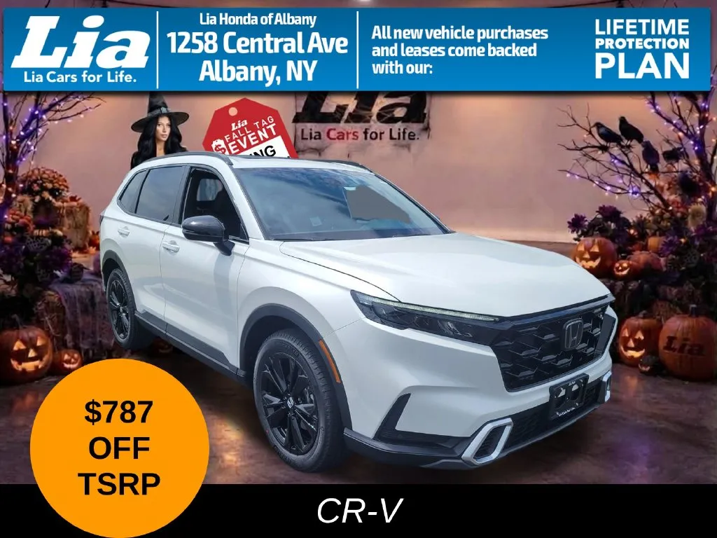 White 2027 Honda CR-V Hybrid Sport Touring for sale in Albany, NY