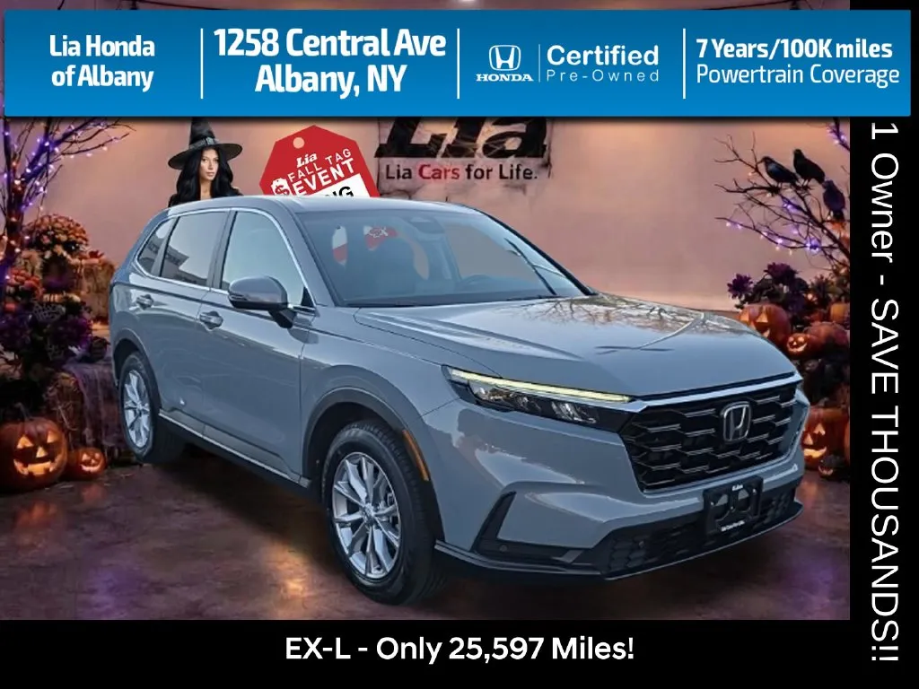 Gray 2024 Honda CR-V EX-L for sale in Albany, NY