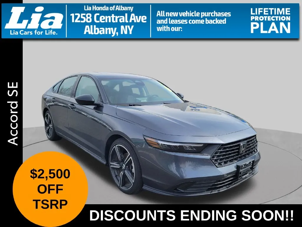 Gray 2026 Honda Accord SE for sale in Albany, NY